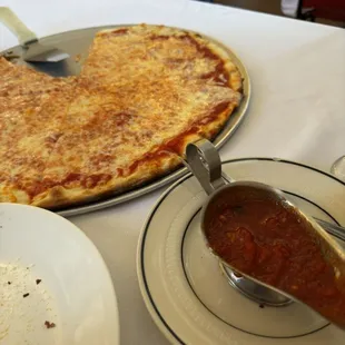 55. Cheese Pizza large