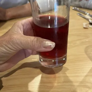 I wish the drink serving was a bit bigger, probably because I wanted much more of this wonderful juice.