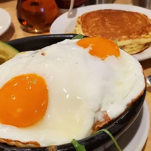 Sol de Mesa skillet with pancakes