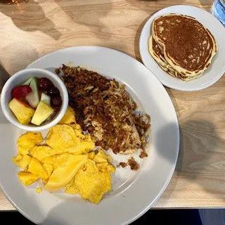 Chicken Chicken Chorizo and Eggs