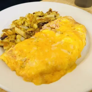 Three Meat Omelette**