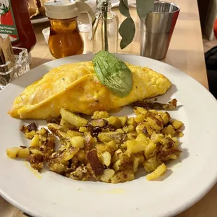 shrimp omelette