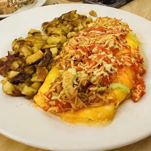 Pollo Picante Omelette**