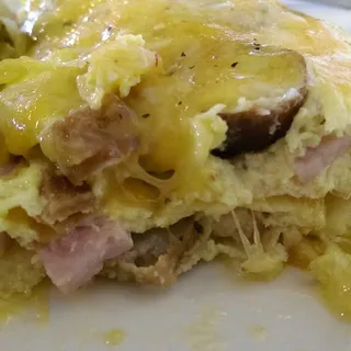 Three Meat Omelette