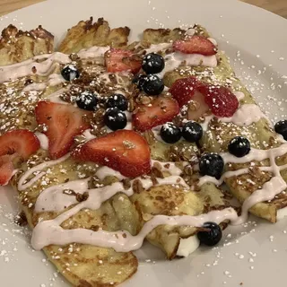 Fresh Fruit Blintzes
