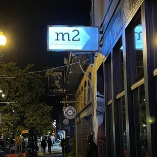 It might be called Mimosa on Grand, but the signage to look for is m2