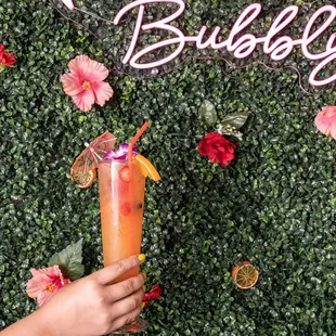 POG (Passion Fruit, OJ, Guava) Mimosa