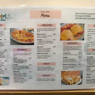 Front menu