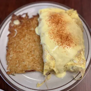 Shrimp and Crab Omelette... skip this. It&apos;s flavorless. I wouldn&apos;t order this again. Epic fail.