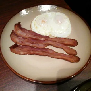 Bacon and Eggs Breakfast