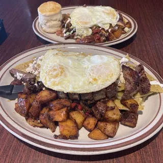 Steak Chilaquiles