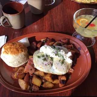 Smoked Salmon Skillet