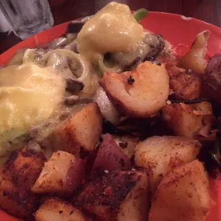Fajita Steak Benedict