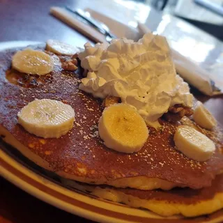 Banana Walnut Pancakes