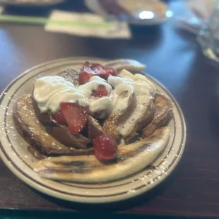 Strawberry French Toast w/Grilled Banana