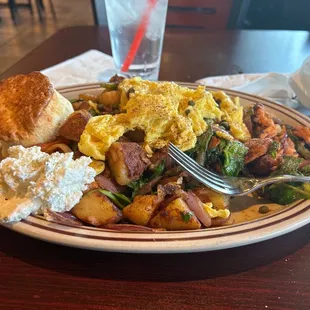 Veggie Salmon Skillet