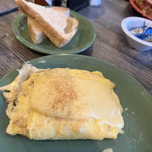 Shrimp and Crab Omelette