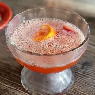 Mango Strawberry mimosa