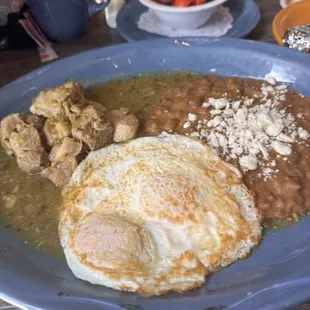 Chile Verde Plate