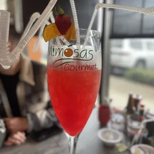 Strawberry Mimosa