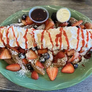 Berry berry french toast