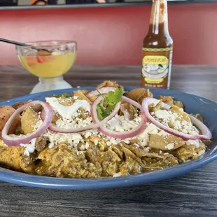 Chile Verde Chilaquiles