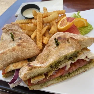 Chicken Pesto Sandwich