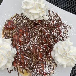 Kids Mini Nutella Pancakes