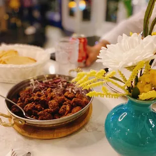 Fried beef liver