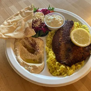 Grilled Tilapia Meal