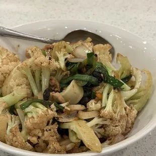 Stir Fry Cauliflower