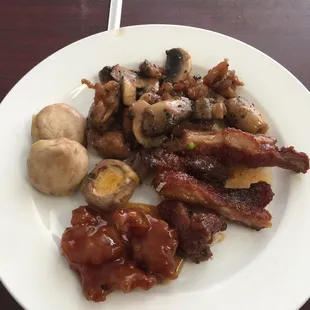 bbq ribs, food, ribs