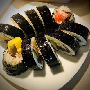 Kimbop Korean Rice Roll