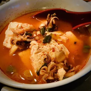 Beef Soon Tofu Soup