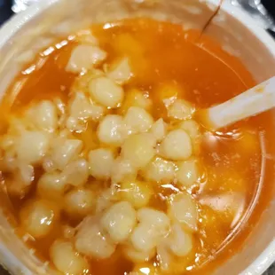 a bowl of soup