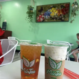 Vietnamese Coffee and Passion Fruit.