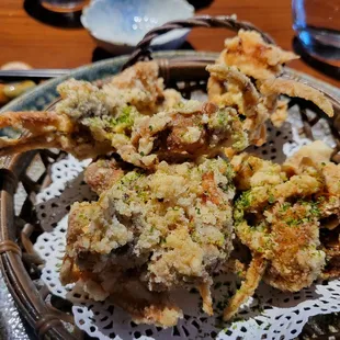 Crispy Jumbo Softshell (Crab), $25 – 4.5 Stars