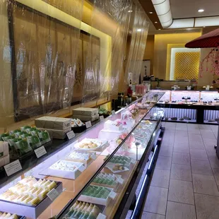 Inside the store..............