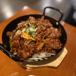 Spicy pork