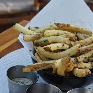 Duck far fries