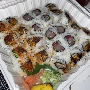 Crunchy Tuna Rolls