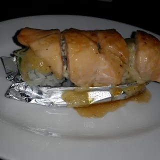Baked Salmon Roll