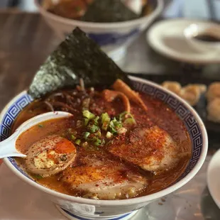 Spicy tonkotsu ramen