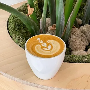 Cute cappuccino! so delicious~