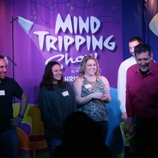 Christian having fun at the Mind Tripping Show