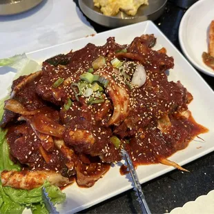 Spicy Marinated Raw Crab