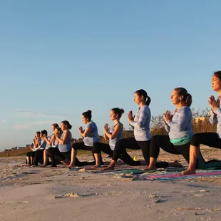 2014 Graduation  Sunrise Yoga