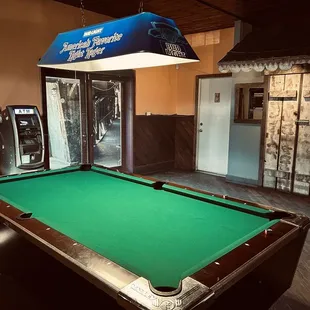 ATM pool table