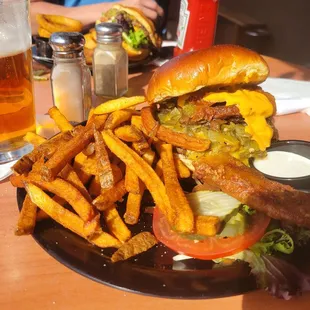 Green Chile Burger
