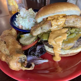 Angus Beef Cheeseburger